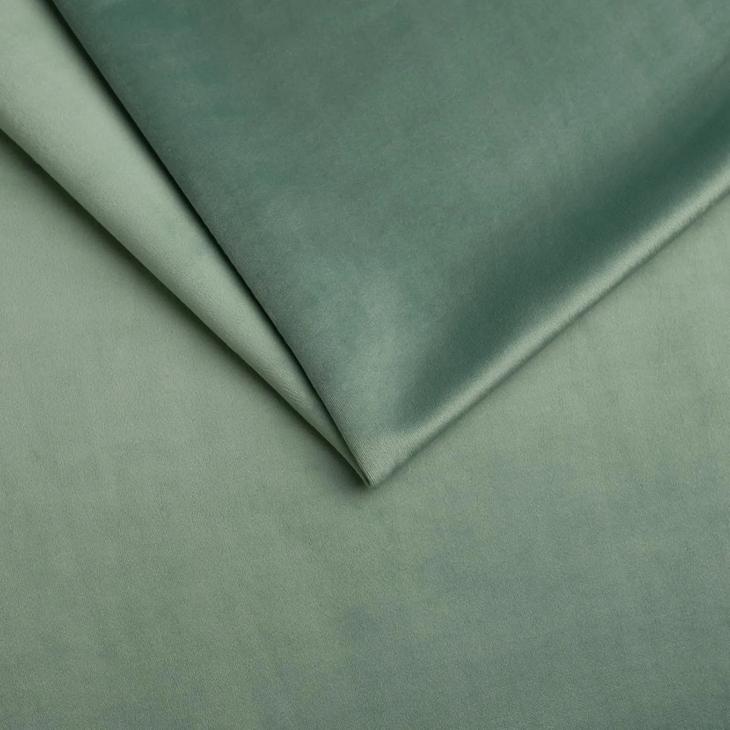 MASTERS OF COVERS Elegant Velvet Ektorp Loveseat Sofa Cover for IKEA Two Seater Ektorp Slipcover-Mint