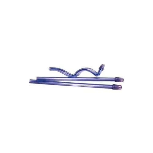 Medicom 712 Distech Saliva Ejector, Translucent Lavender, Lavender Tip (Pack of 1050)