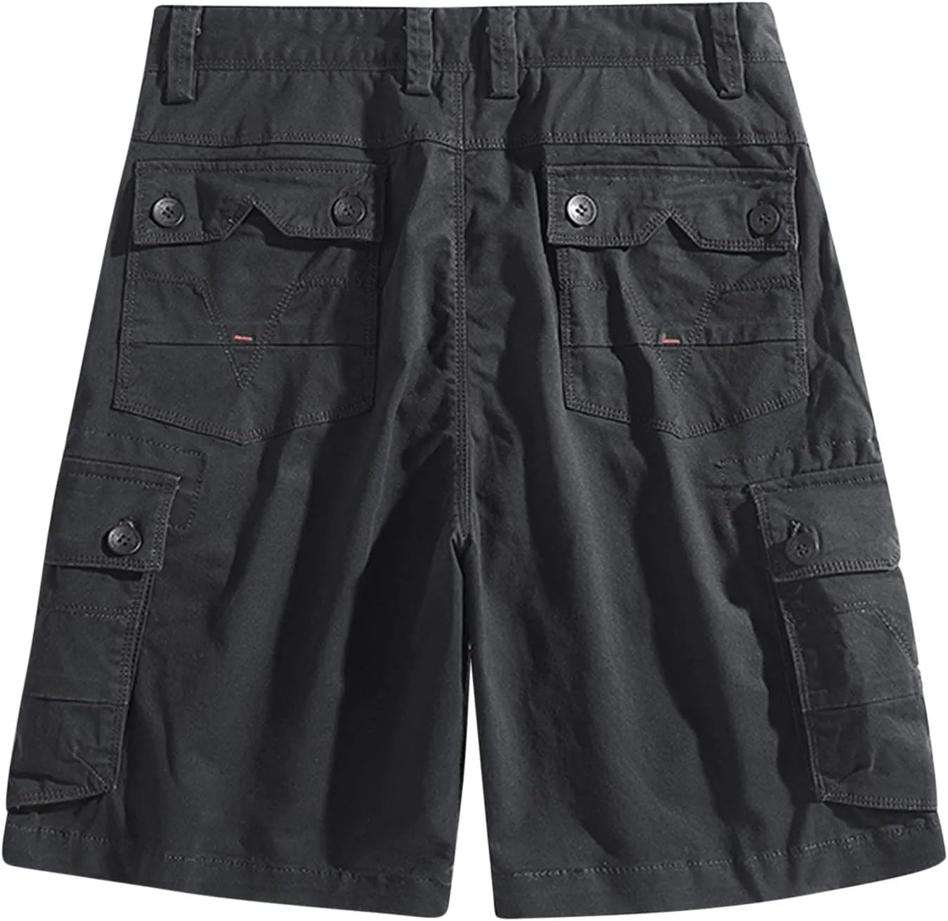 Men’s Cargo Shorts 5 Inch Inseam Perfect Classic Fit Multi Pockets Tooling Shorts Fashion Outdoor Linen Shorts