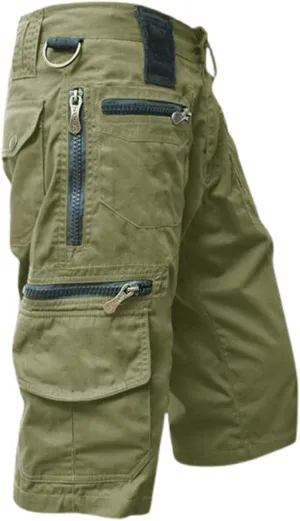 Men's Cargo Shorts Relaxed Fit Camo Short Outdoor Multi-Pocket Cotton Work Shorts Casual Hiking Shorts for Men
