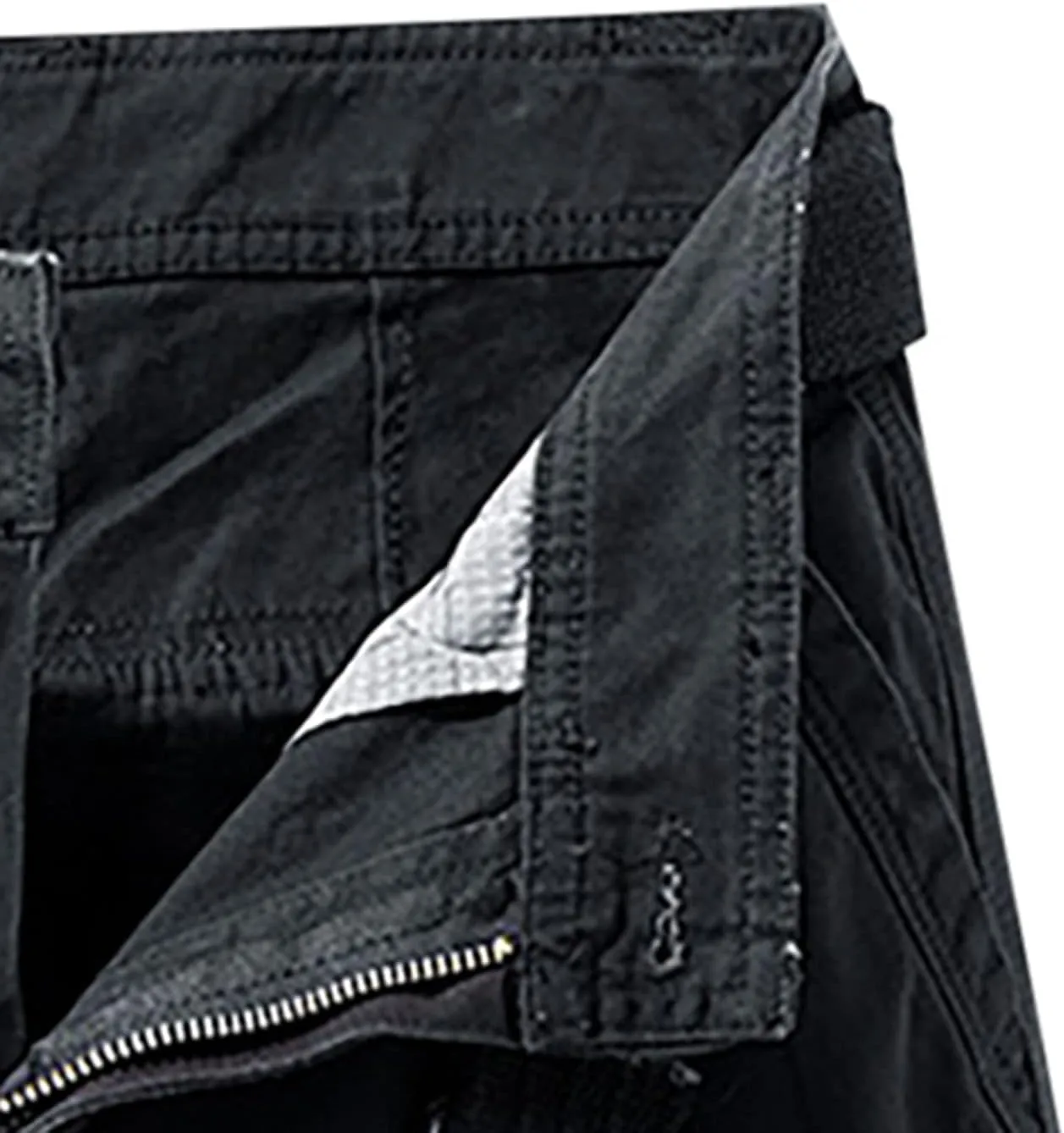 Men's Cargo Shorts Stretch Waist Multi Pocket Summer Tooling Shorts Relaxed Fit Work Utility Shorts Workout Shorts