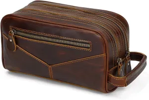 Mens Clutch Bag Handbag Genuine Leather Purse Zipper Long Wallet Business Large Hand Clutch Phone Holder