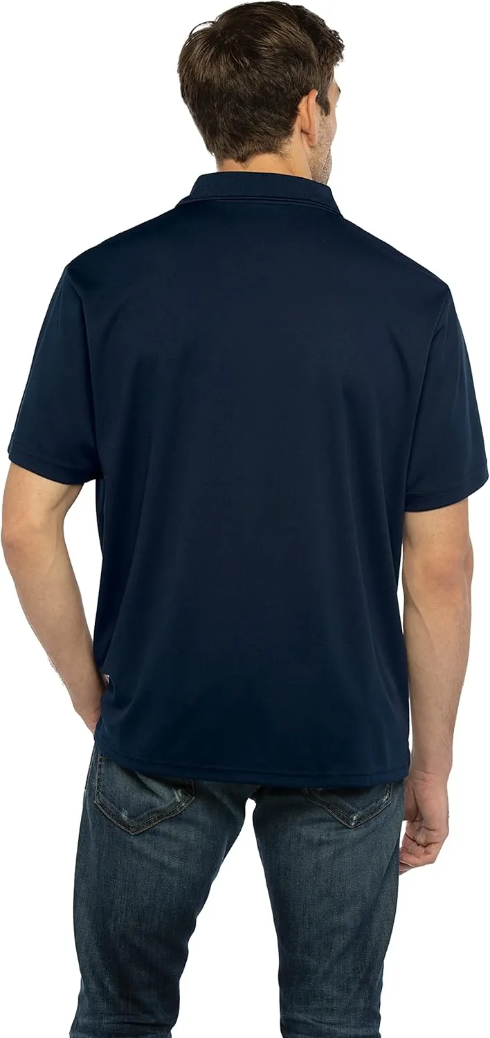 Men's Collegiate Polyester Mesh Team Icon Polo
