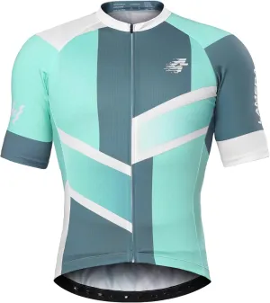 Men's Cycling Jersey Breathable Lightweight Short Sleeve Elastic Pro Road Bike Shirt Full Zip
