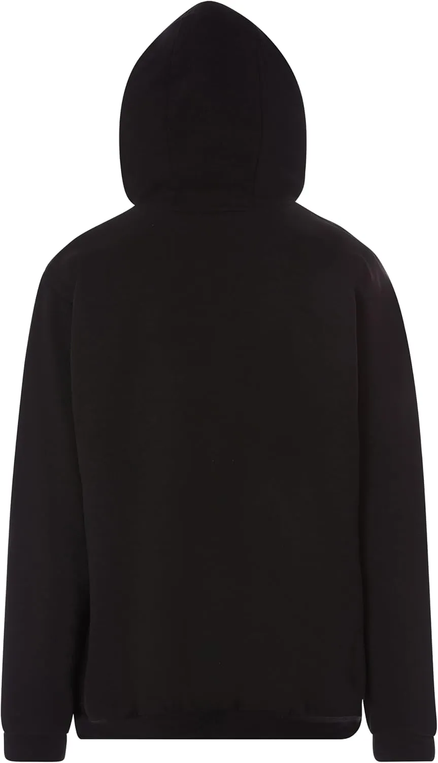 Mens Fleece Hoodie - Thermal lined sweatshirt - Cotton Blend Jacket Zipper Front