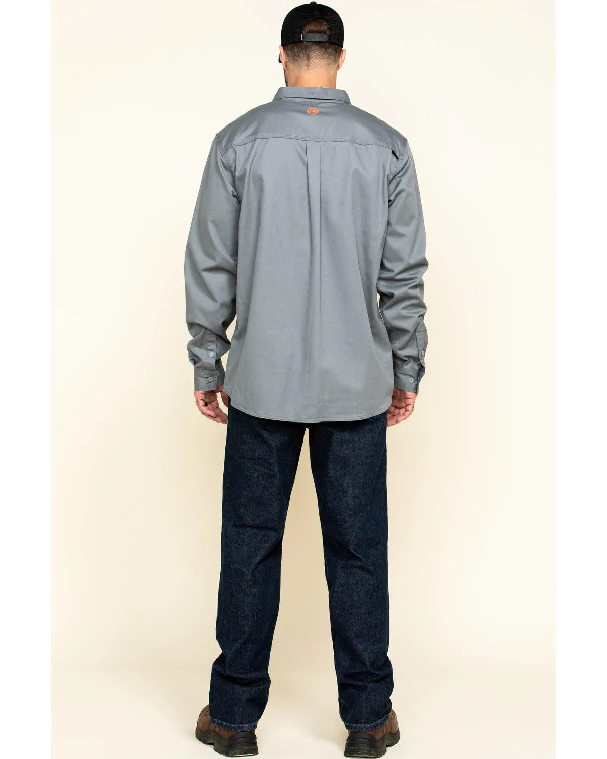 Men's FR Denim Straight Work Jeans