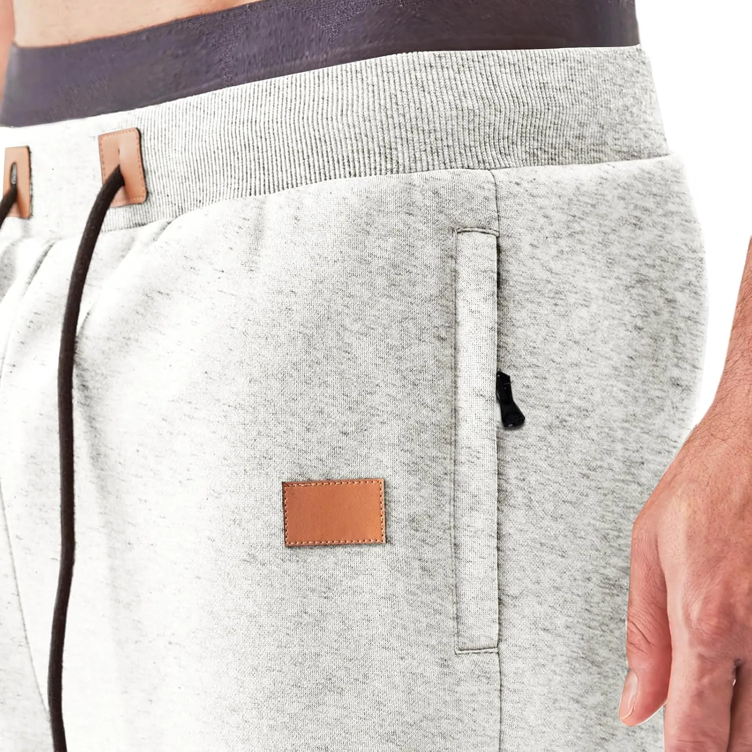 Mens Jogger Pants Athletic Sport Training Drawstring Sweatpants with Pocket Elastic Waist Running Gym Pants