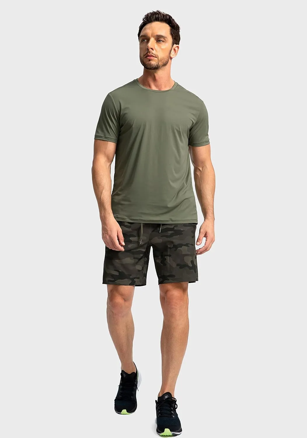 Men's Running Shorts with Zipper Pockets 7"/ 5"/ 9" Lightweight Quick Dry Basketball Gym Workout Athletic Shorts for Men