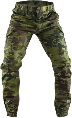 Men's Tactical Cargo Pants, Camouflage Outdoor Working Clothing with Pockets