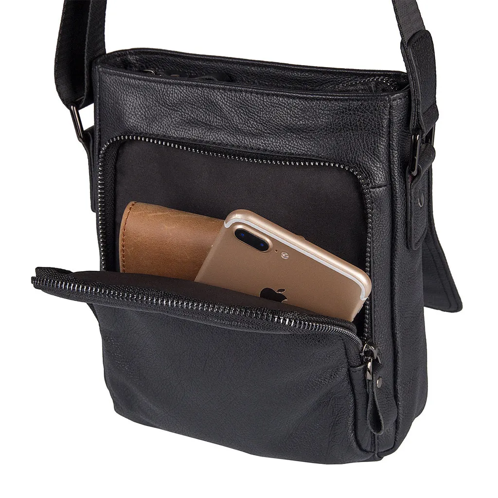 Messenger Bags For Men Leather Messenger Shoulder Bag