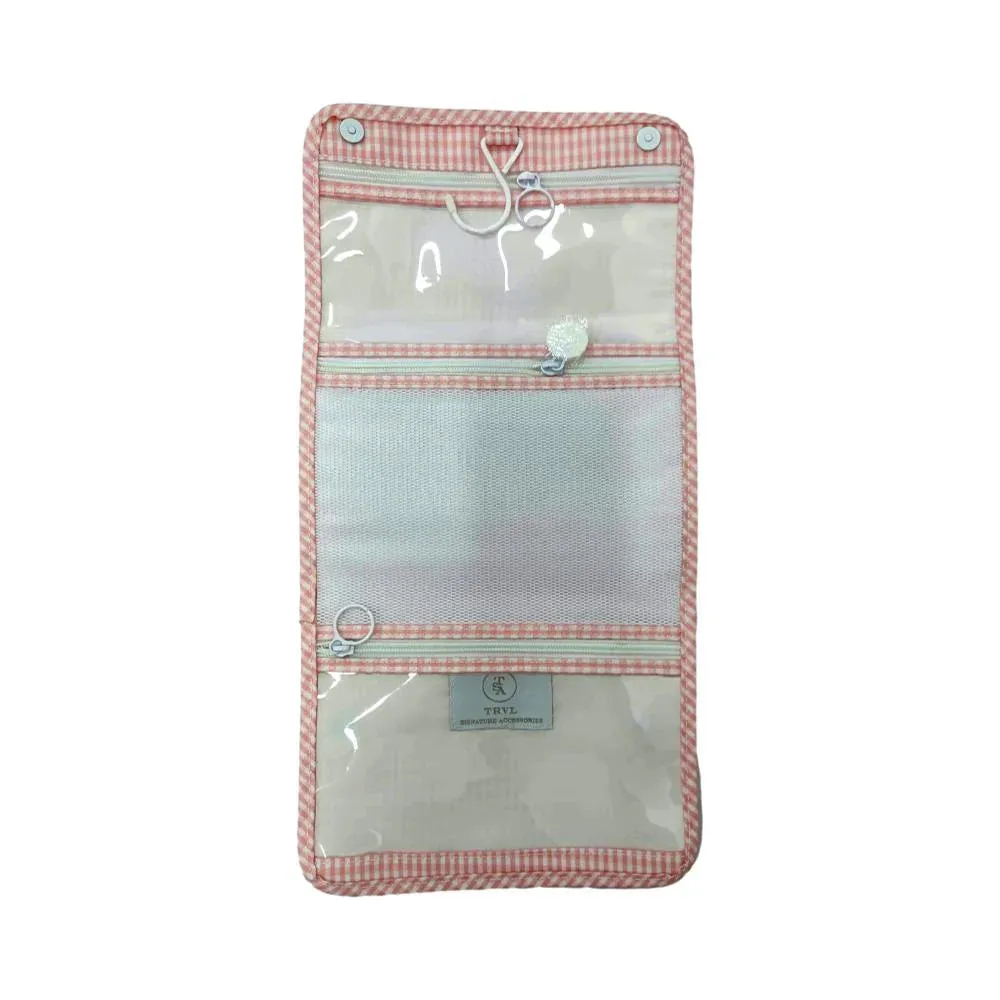 Mini Rollup Hanging Bag - Gingham