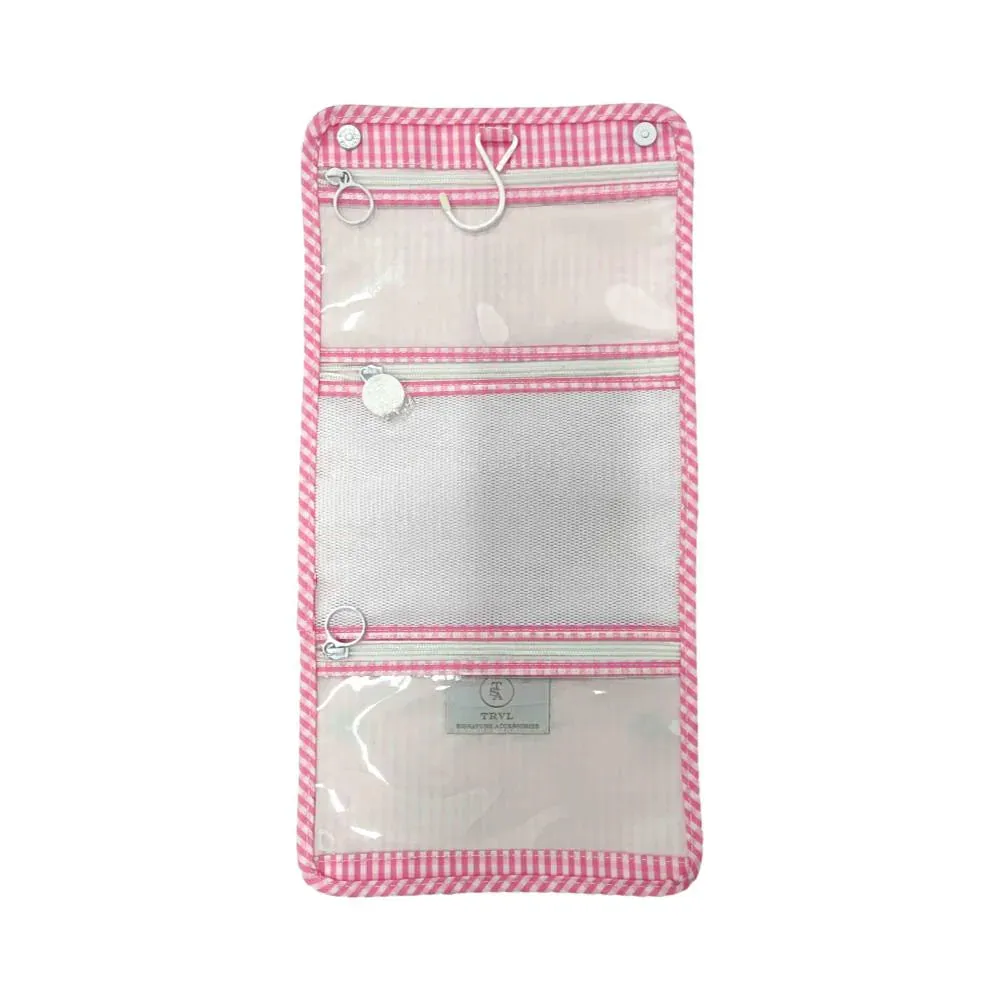 Mini Rollup Hanging Bag - Gingham