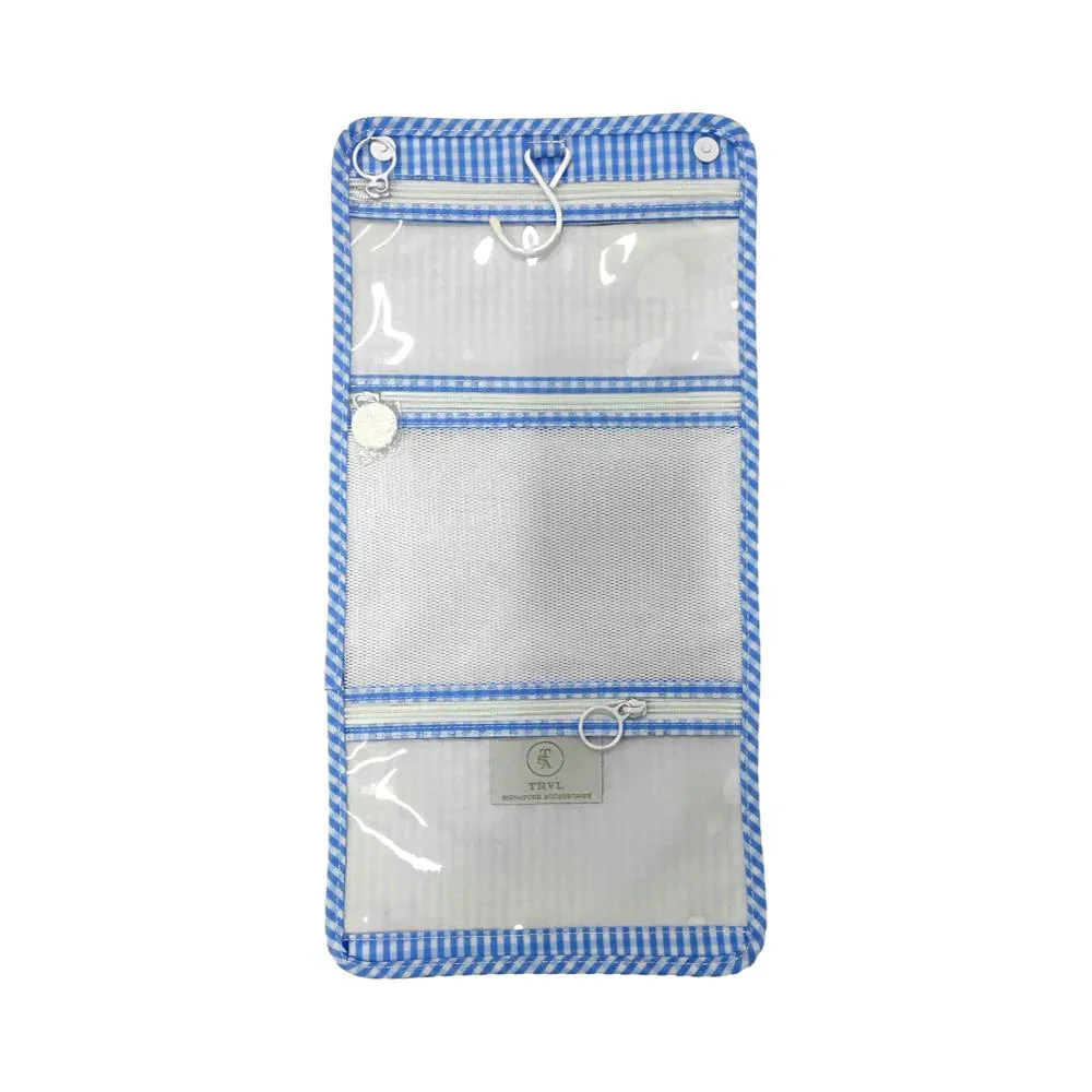 Mini Rollup Hanging Bag - Gingham