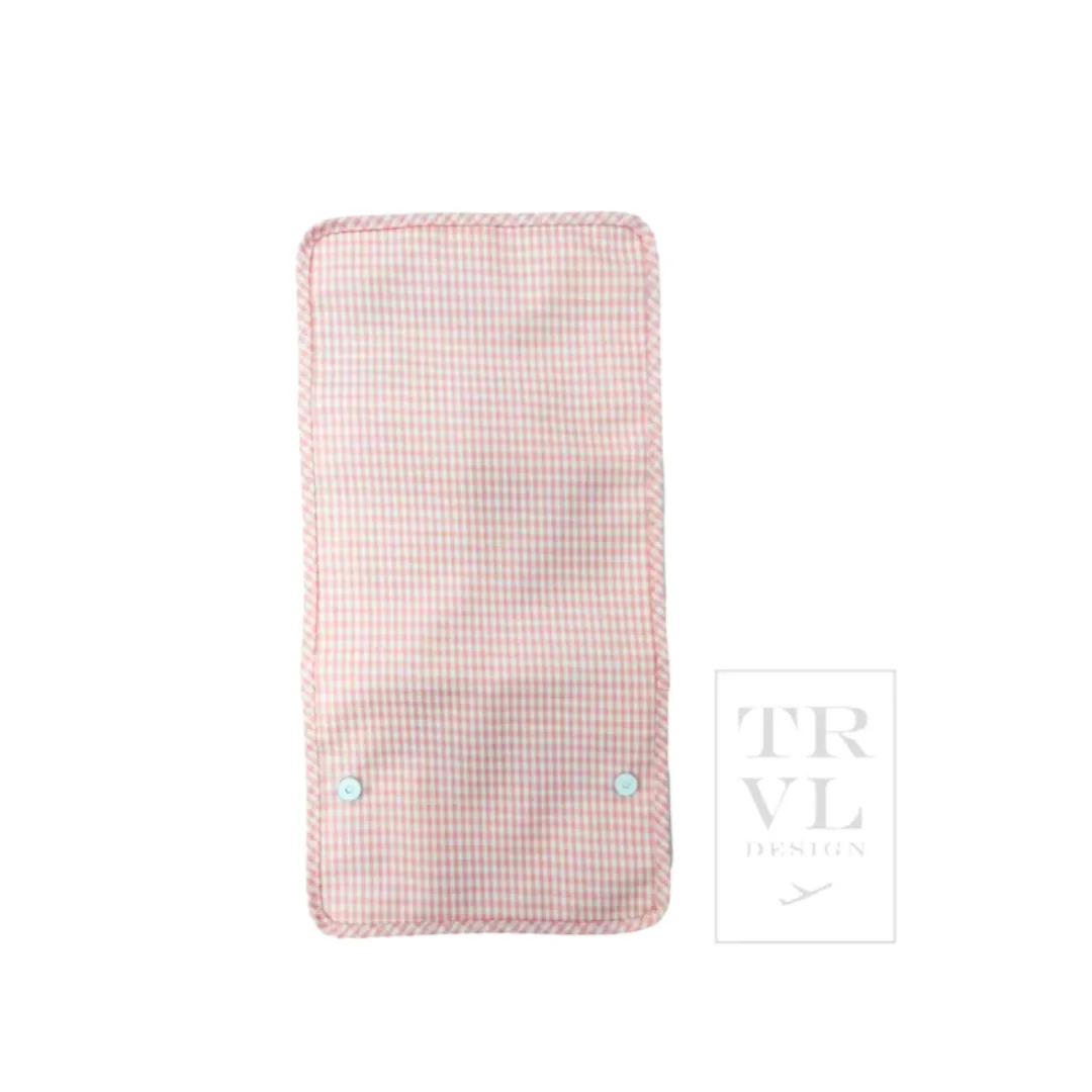 Mini Rollup Hanging Bag - Gingham