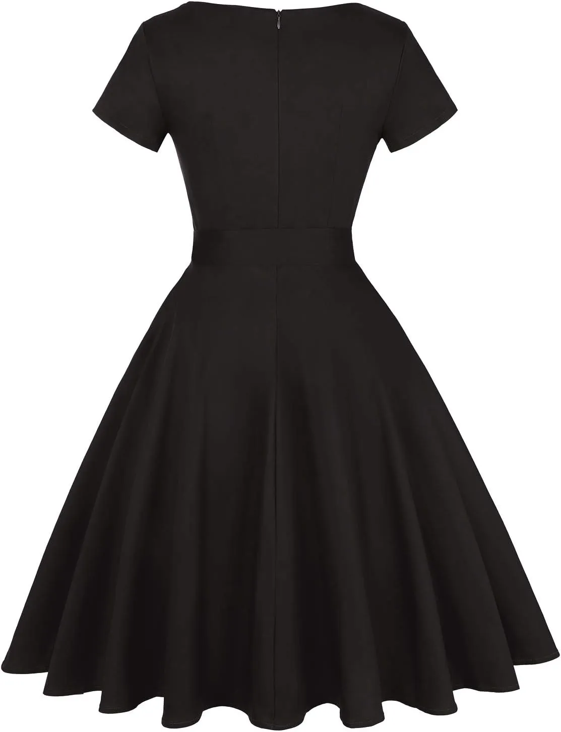 MINTLIMIT Women's 1950 Vintage Retro Rockabilly Dress Cocktail Party Prom Swing Dresses with Pockets