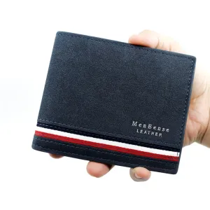 Modern Luxury Leather Wallet for Men Zipper Coin Pocket Slim Card Holder High Quality