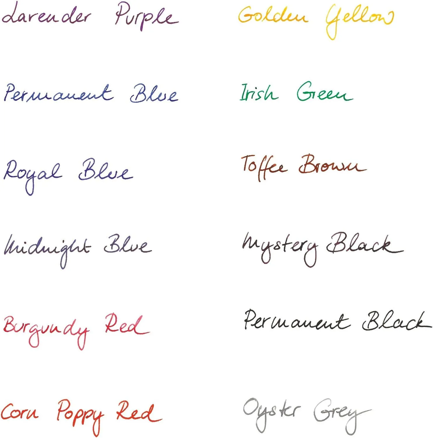 Montblanc Ink Bottle Permanent Blue 107756 – Document-Proof Refill Ink in Navy Blue for Fountain Pens, Quills, and Calligraphy Pens – 60ml Inkwell