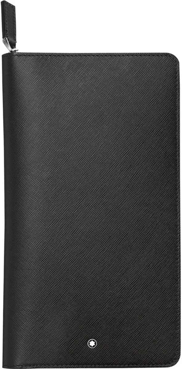 Montblanc Men's Coin Pouch, Black (Schwarz), 22 Centimeters