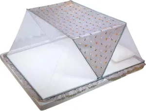 Mosquito Net with Holder Arch Portable Foldable Indoor Anti-Mosquito Cover Folding Mosquito Net Bed Mosquito Tent Installation-Travel Outdoor Anti-Mosquito Net