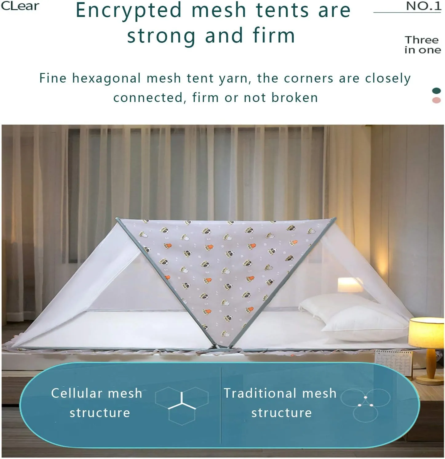 Mosquito Net with Holder Arch Portable Foldable Indoor Anti-Mosquito Cover Folding Mosquito Net Bed Mosquito Tent Installation-Travel Outdoor Anti-Mosquito Net