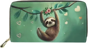 Mumeson Durable Wallet Coin Purse Portable Cosmetic Bag Makeup Bag with Strap