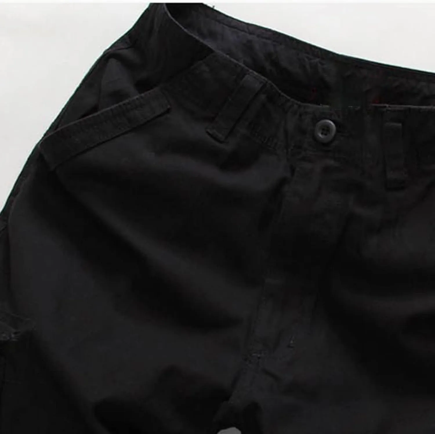 Muscularfit Baggy Cargo Pants for Men 2023 Casual Loose Multi Pockets Camouflage Trouser Lounge Buckle Zipper Camo Sweatpants