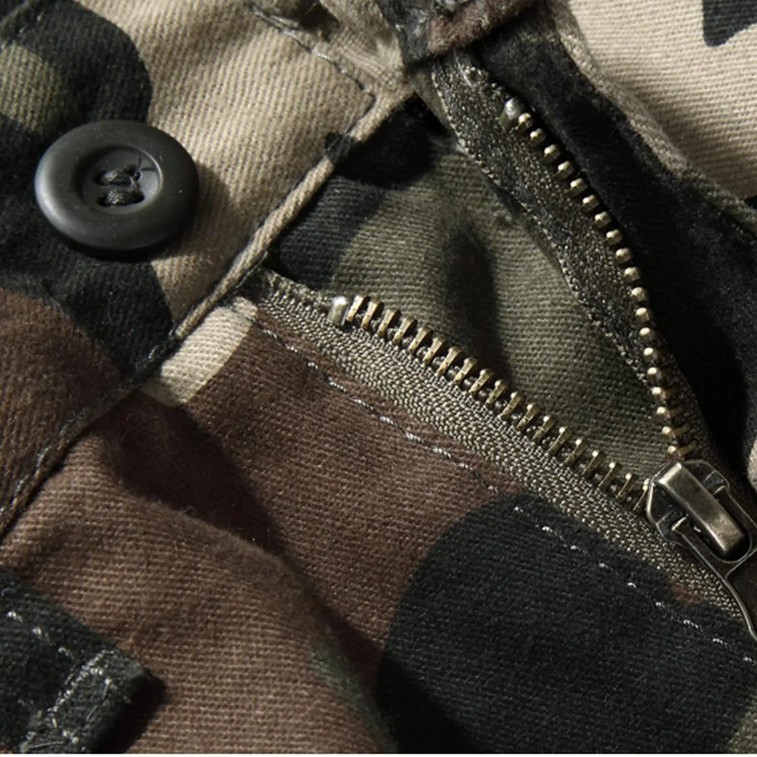 Muscularfit Baggy Cargo Pants for Men 2023 Casual Loose Multi Pockets Camouflage Trouser Lounge Buckle Zipper Camo Sweatpants