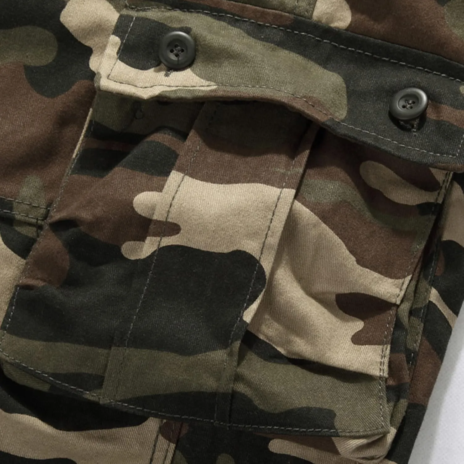 Muscularfit Baggy Cargo Pants for Men 2023 Casual Loose Multi Pockets Camouflage Trouser Lounge Buckle Zipper Camo Sweatpants