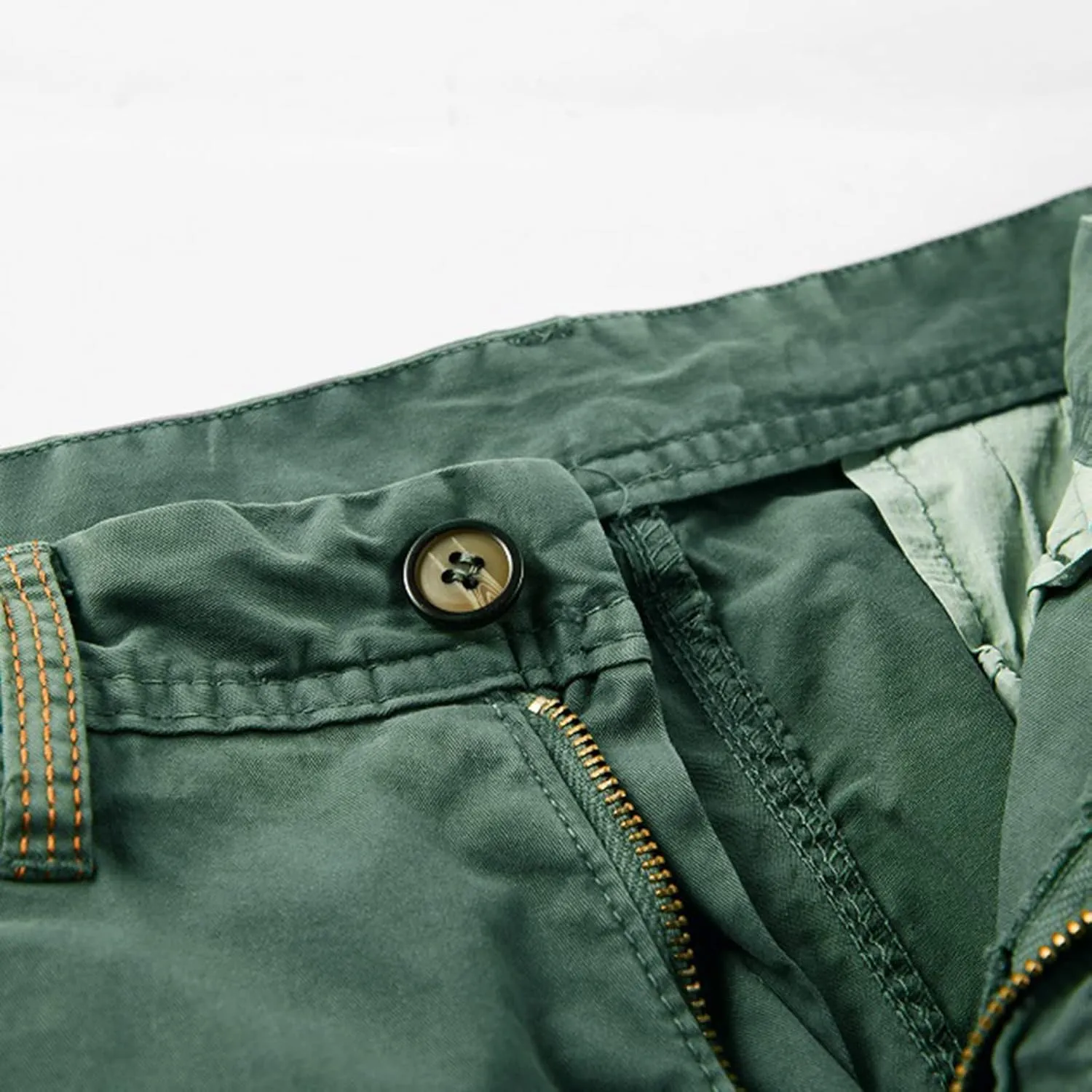 Muscularfit Shorts Men Casual Cotton Solid Multi Pockets Cargo Shorts Summer Outdoor Fashion Work Utility Tooling Shorts 2023