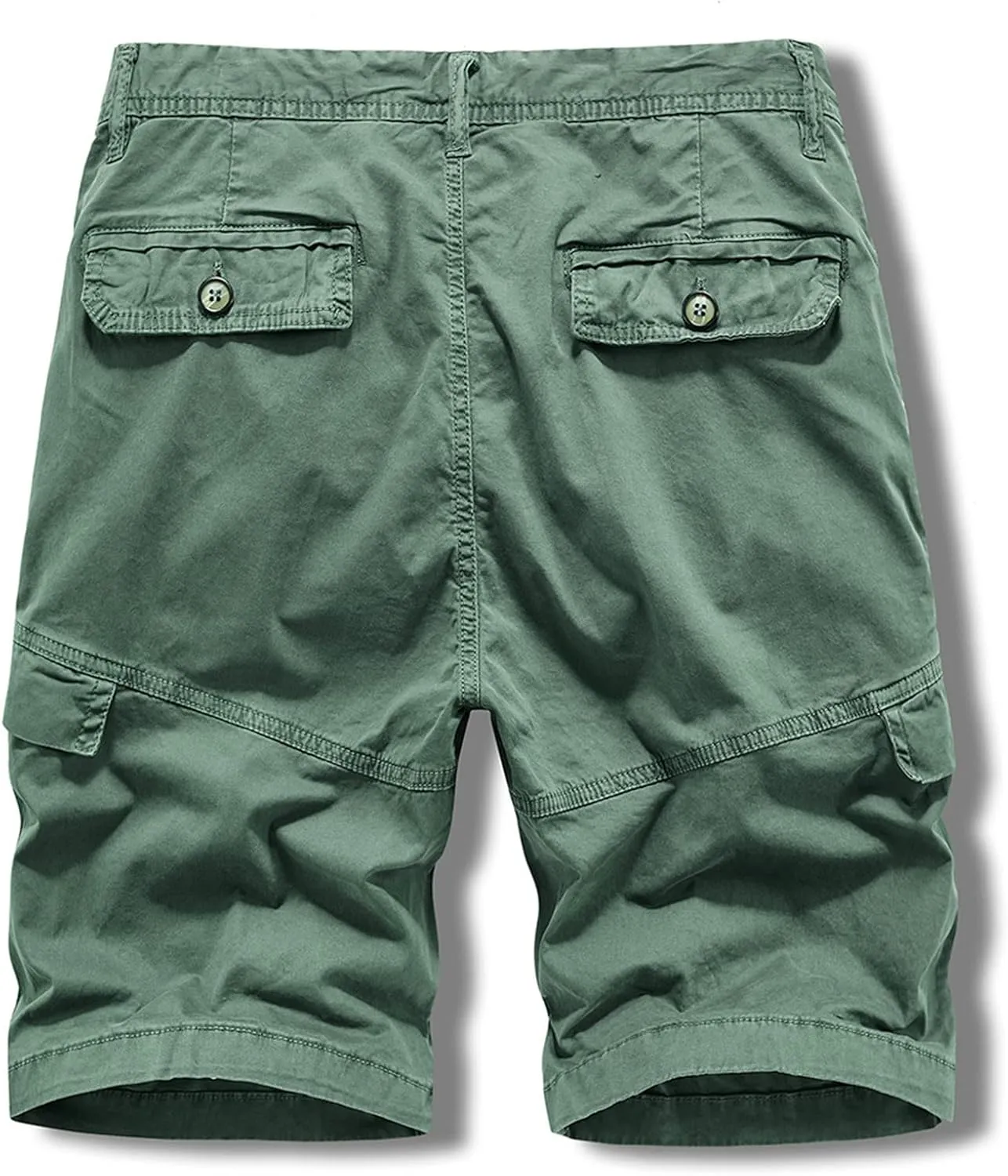 Muscularfit Shorts Men Casual Cotton Solid Multi Pockets Cargo Shorts Summer Outdoor Fashion Work Utility Tooling Shorts 2023