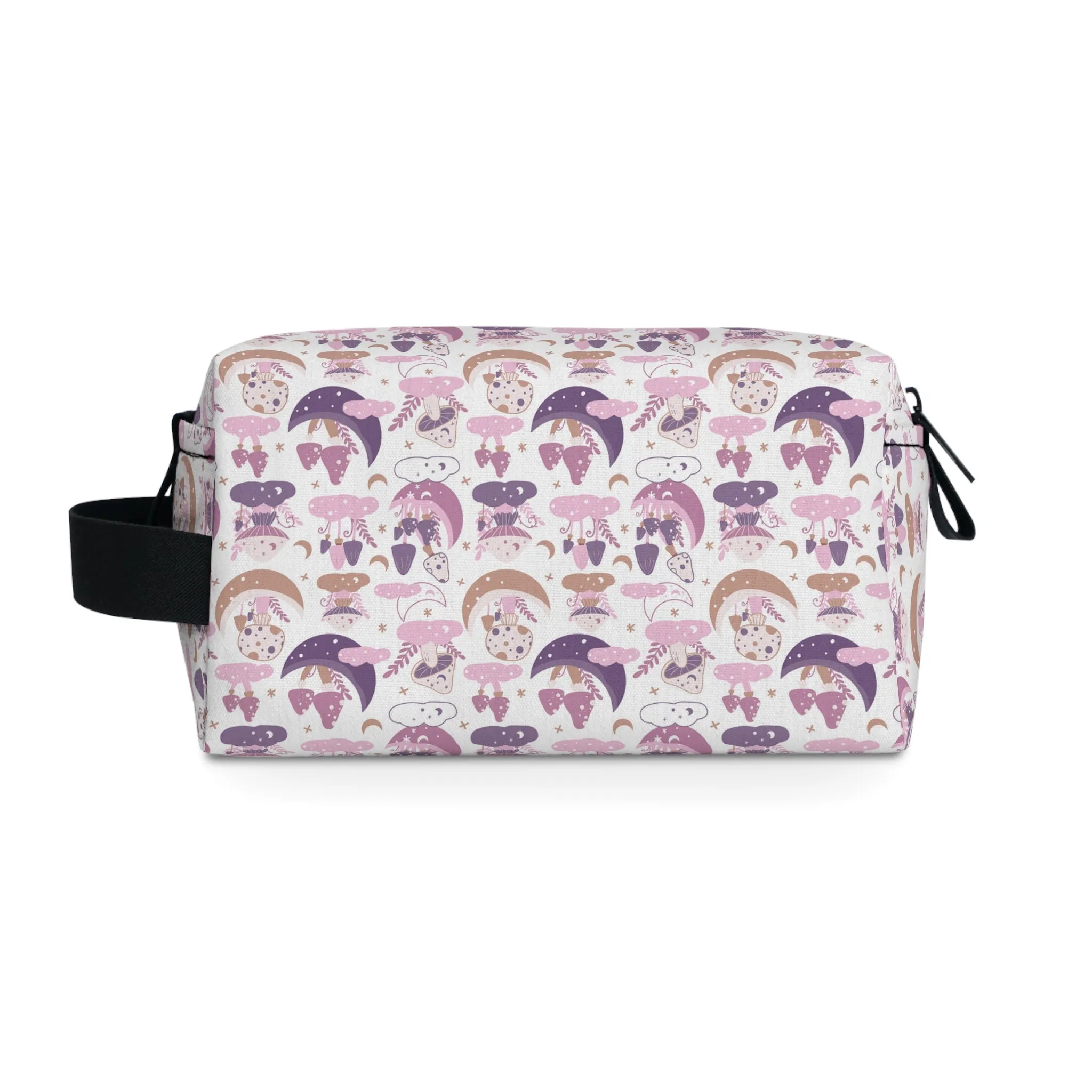 Mushroom Toiletry Bag | Enchanted Forest Design | Water-Resistant & Durable Organizer for Camping, Travel, College