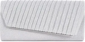 Naimo Flap Dazzling Small Clutch Bag Evening Bag With Detachable Chain