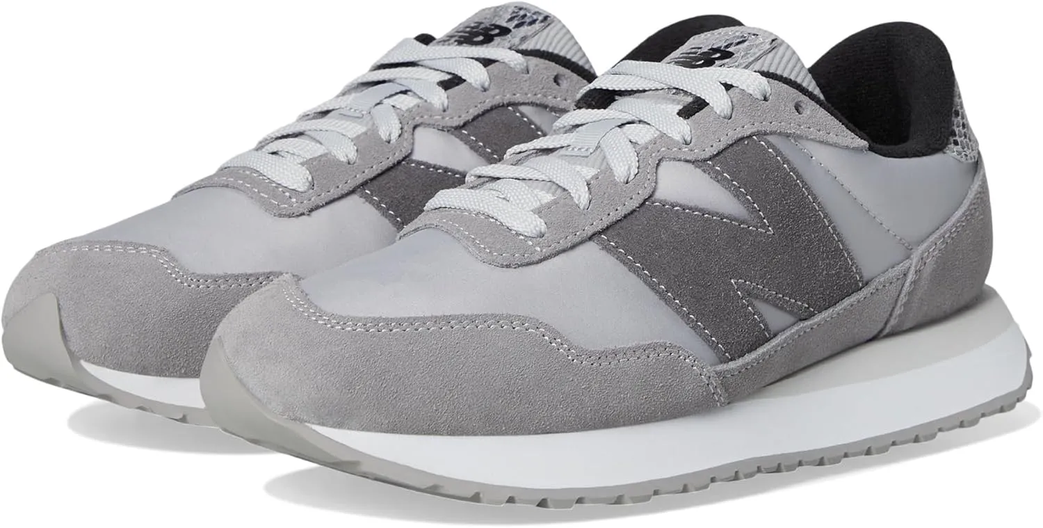New Balance Women's 237 V1 Sneaker, Grey/Grey, 12