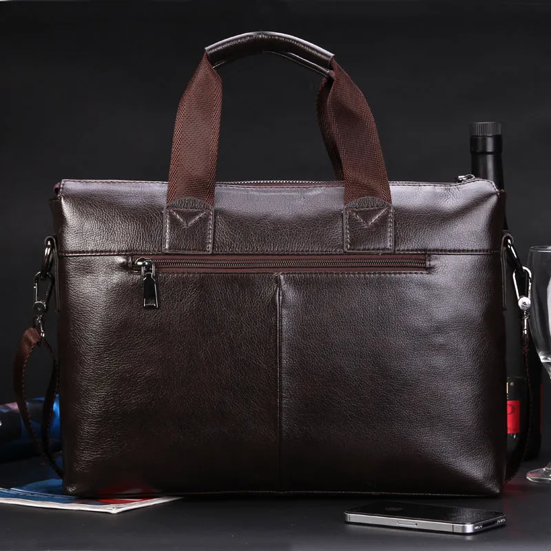 New men Fashion Bag Satchel Bag business casual laptop bag