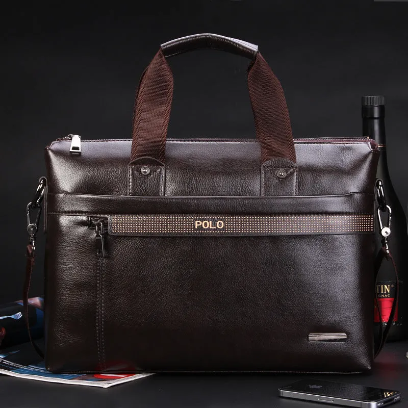 New men Fashion Bag Satchel Bag business casual laptop bag