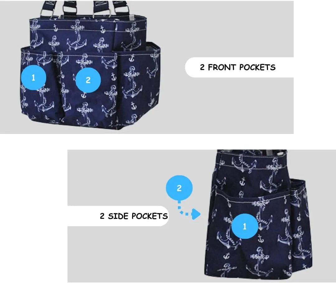 NGIL Small Utility Tote Small Carry on Travel Tote Bags for Women, Women Mini Work Tote Caddy Bag