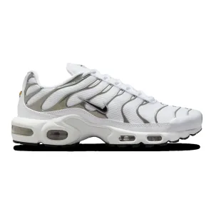 Nike Air Max Plus - Women's (HJ9743-100, White/Black/Pure Platinum) Size 8