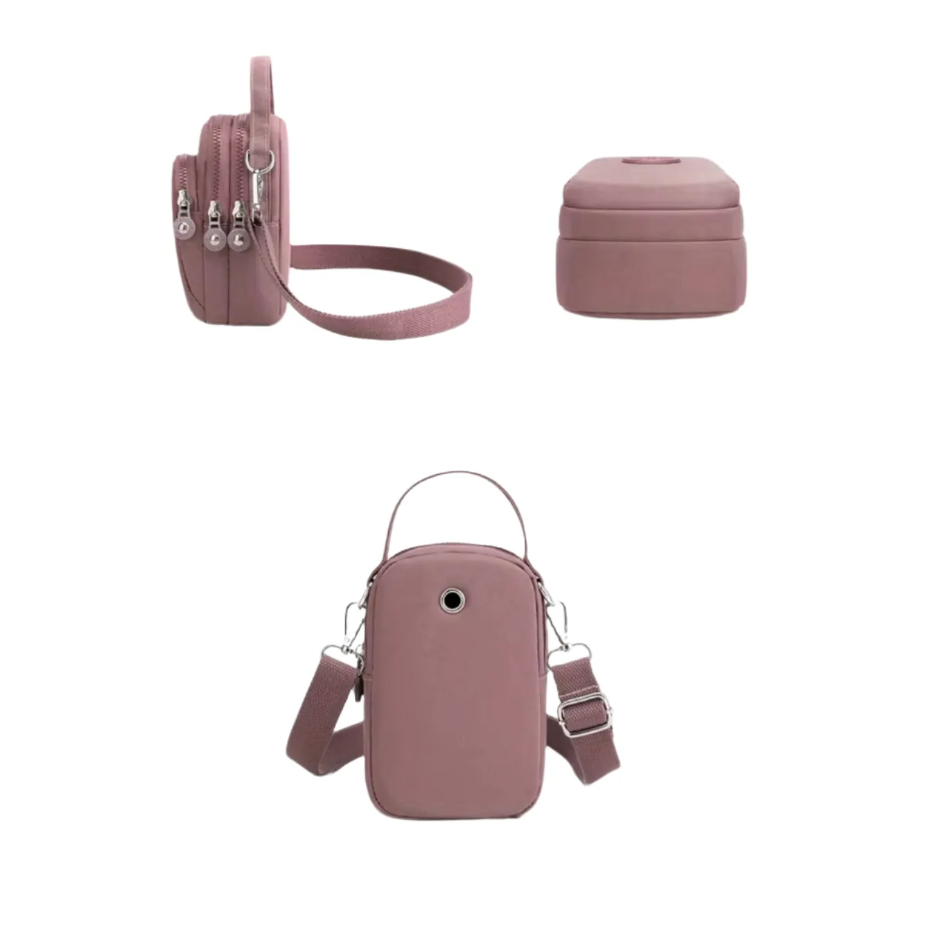 Noelle | Mini Crossbody Bag with Multi-Compartment Design
