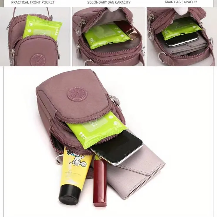 Noelle | Mini Crossbody Bag with Multi-Compartment Design