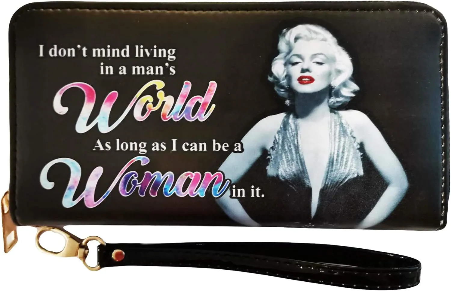 Norma Jeane as Marilyn Wallet with Zipper- Women's World