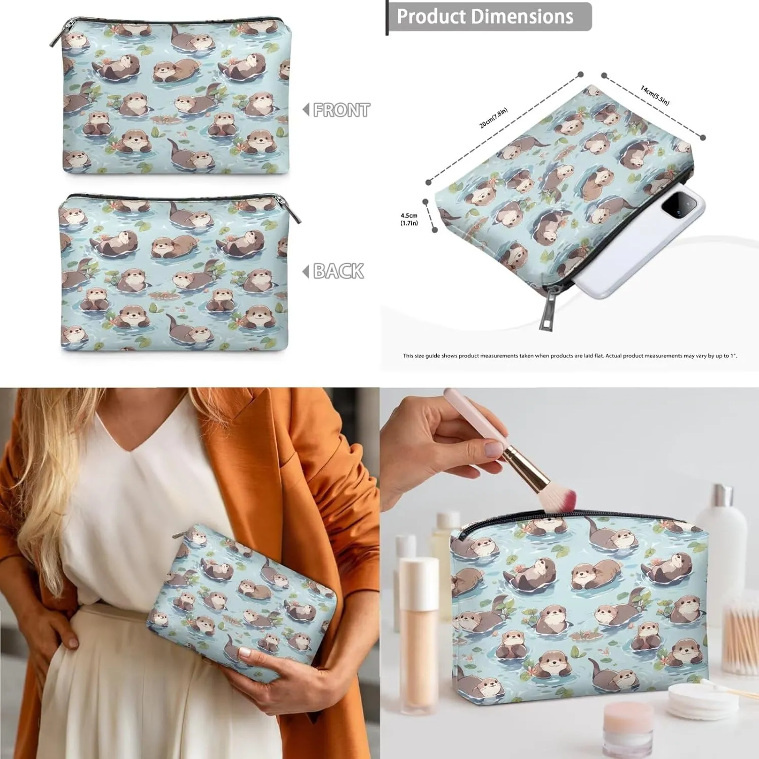 Novelty Handbag Wallet Purse for Women,Handbag Wallet Combo Personalized Hobo Bag Work Tote Bag with Wallet Set