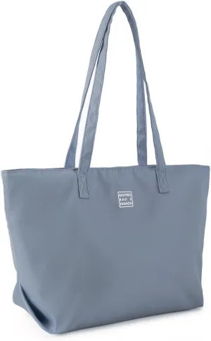 Nylon Tote Bag for Women Multi-pocket Large Shoulder Bag Casual Handbag with Zipper for Wrok Travel College