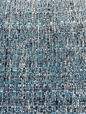 OctoRose Twin Size 3 Side Zipper Upholstery Thick Linen TealBlue Futon Cover Sofa DayBed Mattress Slipcover Couch Protector (Linen-TealBlue, Twin Size)