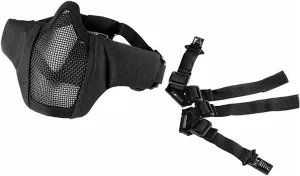 OneTigris 6" Foldable Half Face Mesh Mask Military Style Comfortable Adjustable Tactical Lower Face Protective Mask