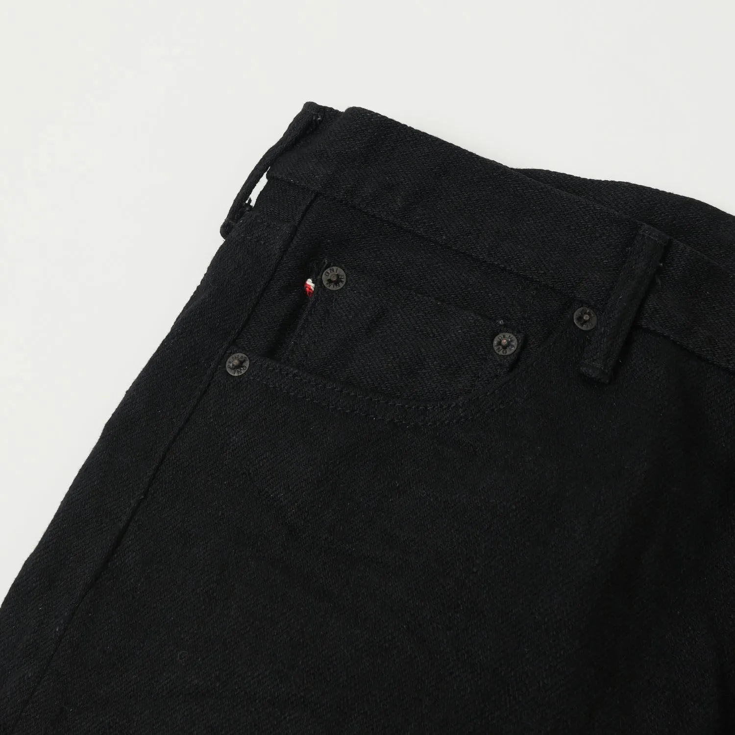 ONI 246ZR-BKBK 'Secret Denim' Regular Straight Jean - One Wash - Black