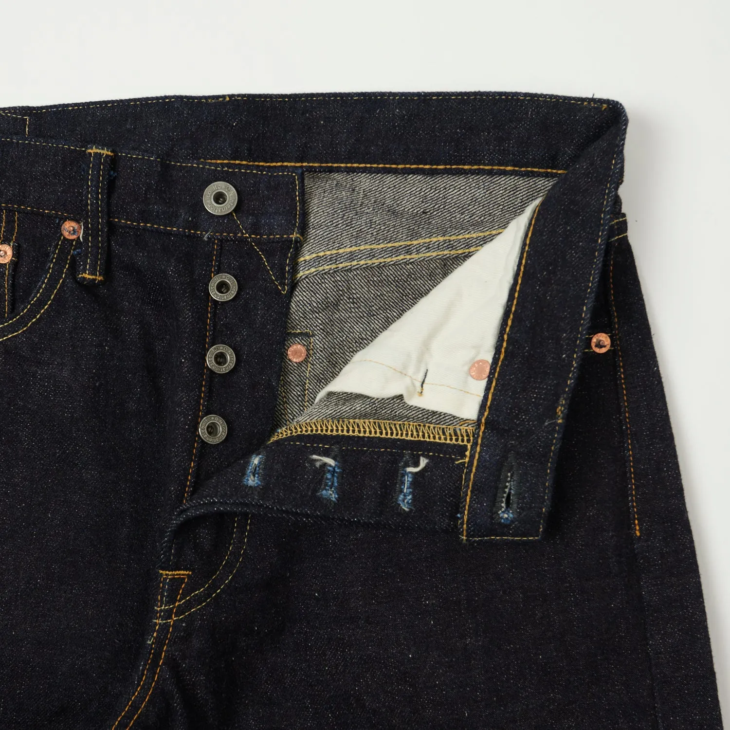 ONI 246ZR-LT17G 17oz Low Tension Relaxed Tapered Jean - Dark Indigo One Wash