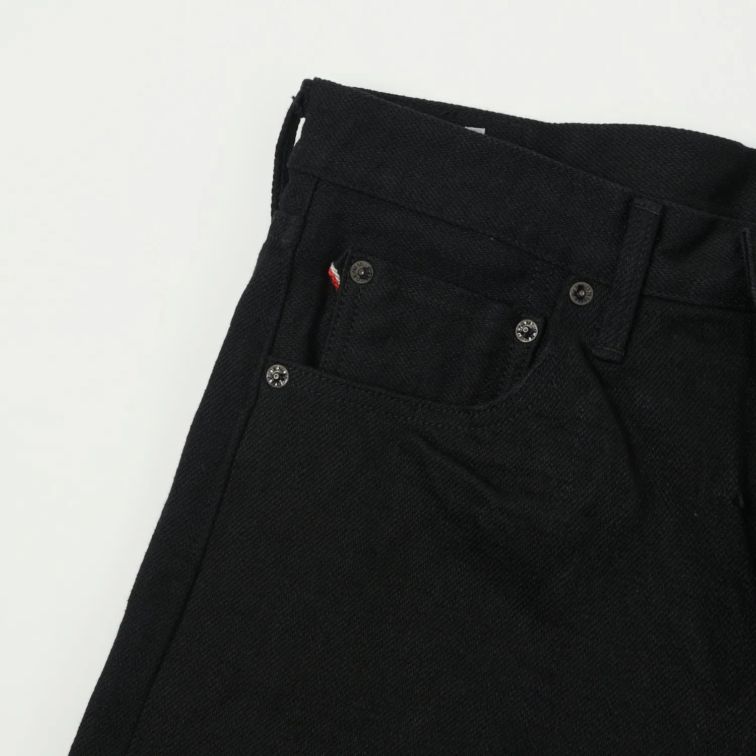 ONI 288ZR-BKBK Secret Denim Loose Straight Jean - Black One Wash