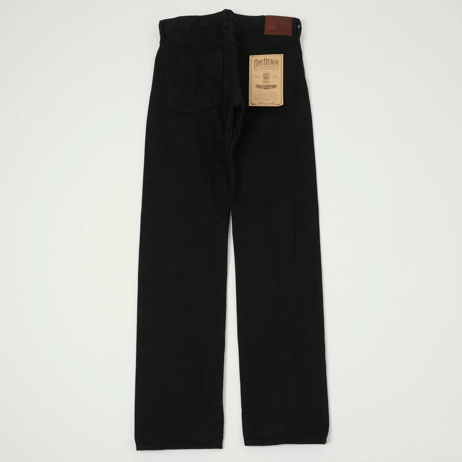 ONI 288ZR-BKBK Secret Denim Loose Straight Jean - Black One Wash
