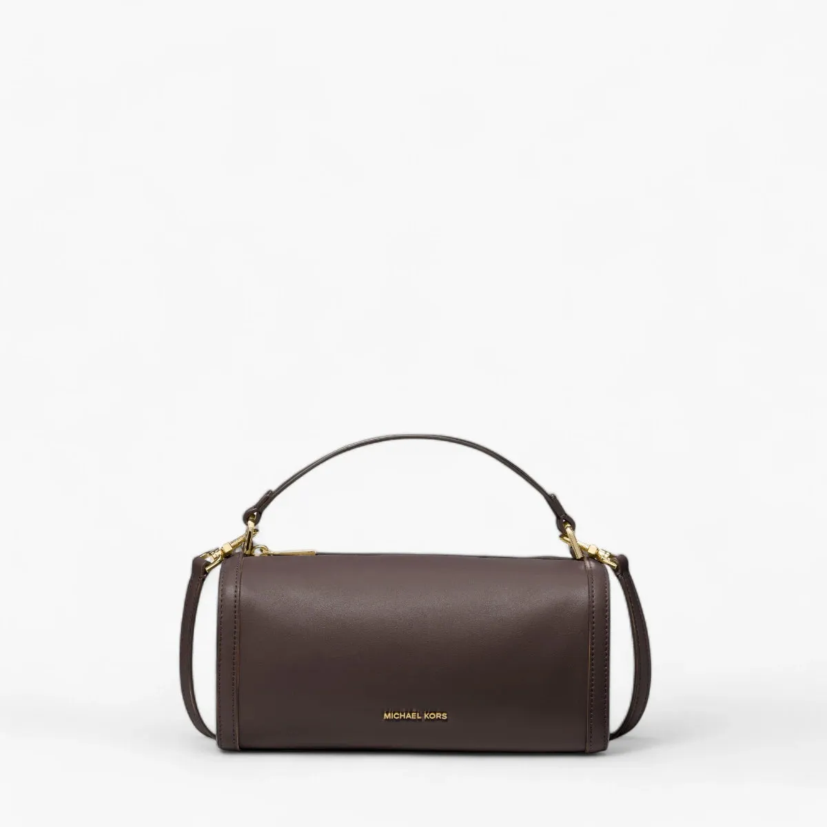 Orchard Small Leather Barrel Crossbody Bag