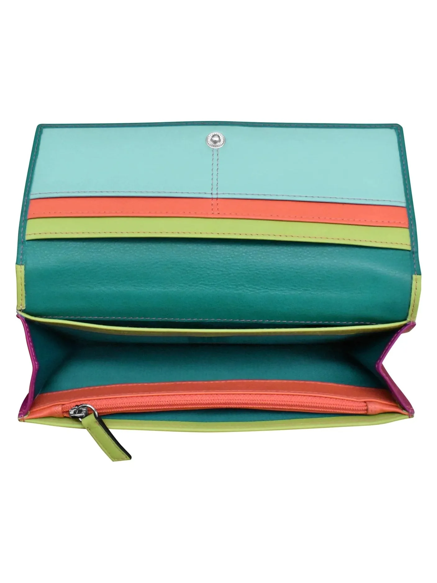 Paradise Multi-Rosemary-Rfid Leather Wallet